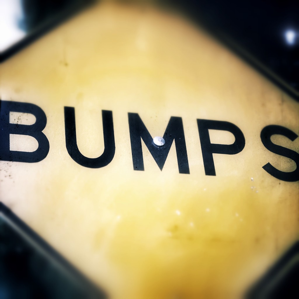 Bumps in the road